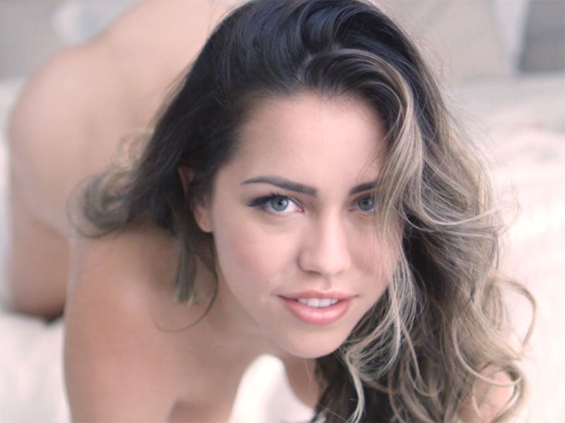 Latina Pornstars Facial - Latina teen pornstar babe Alina Lopez solo stripping and posing at Fapnado